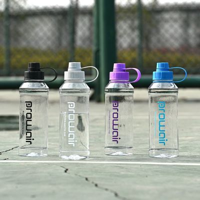 装着されていない 透明な小さな口の飲み物ボトルのための1000mlPCプラスチック水杯