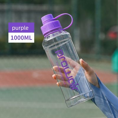 装着されていない 透明な小さな口の飲み物ボトルのための1000mlPCプラスチック水杯