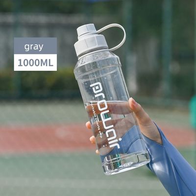 装着されていない 透明な小さな口の飲み物ボトルのための1000mlPCプラスチック水杯