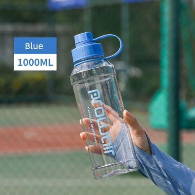 装着されていない 透明な小さな口の飲み物ボトルのための1000mlPCプラスチック水杯