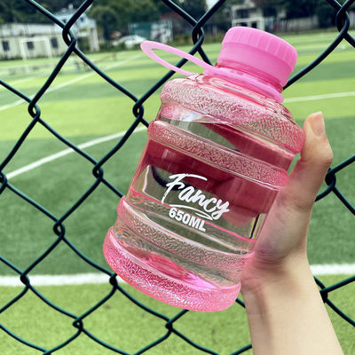 直飲 650ml カスタム ロゴ ポータブル スポーツ タムラー ハンドル かわいいデザイン