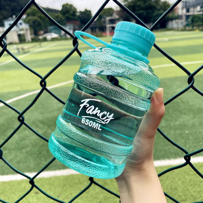 直飲 650ml カスタム ロゴ ポータブル スポーツ タムラー ハンドル かわいいデザイン