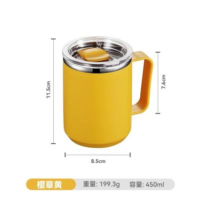 持続可能14オンスダブル壁真空 隔離ステンレス鋼コーヒーカップ