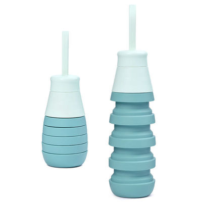 歓迎 OEM/ODM 500ml シリコンボトル ポータブルウォーターカップのためのカスタムロゴ