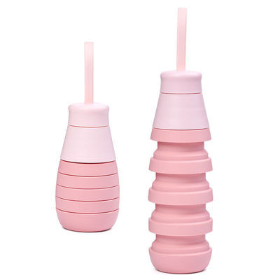 歓迎 OEM/ODM 500ml シリコンボトル ポータブルウォーターカップのためのカスタムロゴ