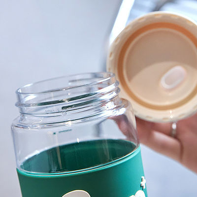 650ml と 780ml 容量 冷たいデザイン スリム 水瓶 2 方向 蓋セット