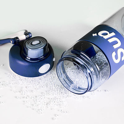 650ml と 780ml 容量 冷たいデザイン スリム 水瓶 2 方向 蓋セット