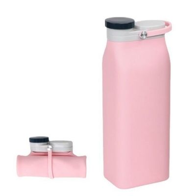 折りたたみ可能な400ml/600ml シリコン水瓶 屋外旅行や活動には必須