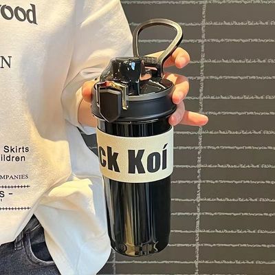 TOUR 600ml ポータブル スポーツ プラスチック 水瓶 スリーブ ハンドル と 大容量