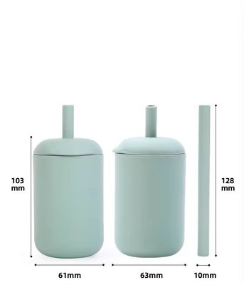 ポータブル 防水 BPA フリー シリコン スポーツケトル 子供 持続可能 便利