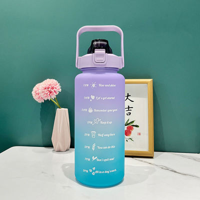 2Lの水瓶 ストロータイムマーカーとフィットネスの熱隔離性能