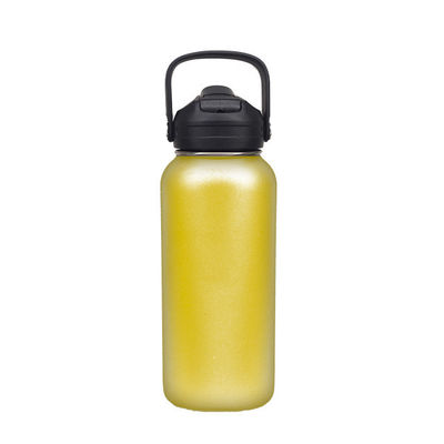 32OZ/40OZ/50OZ 青 クラシック オーダーメイド ロゴ ハンドル ポータブル スポーツ 掃除 ステンレス 瓶 カップ