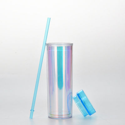 アクセサリー ストロー 450ml エコフレンドリー リユアブル プラスチック カフェ タムラー ロゴ付き