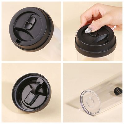 アクセサリー 蓋付き モダンデザイン 320ml/420ml/520ml/700ml 屋外用プラスチックボトル