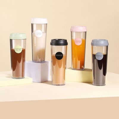 大人のためのダブルウォールコーヒーカップ カスタムロゴ 防腐層付きASカップ