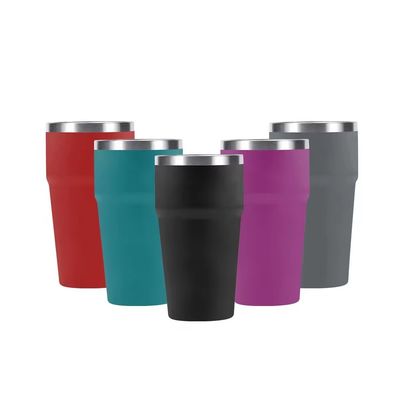 カスタマイズされたロゴ 受け入れられる 魅力的なデザイン コーヒーカップ ステンレス鋼 トンブラーカップ 16オンス