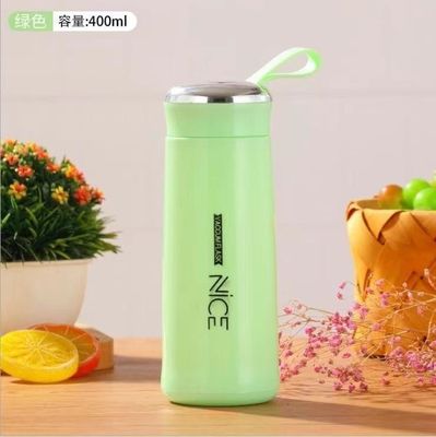 400ml ガラス ミニ アウトドア ポータブル 水瓶 ラニヤード ロゴ カスタム サブライメーション カップ