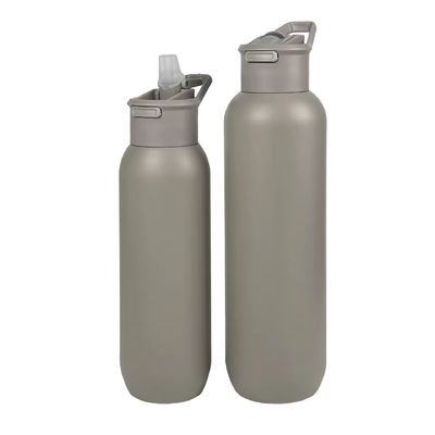 環境に優しい 580ml ポータブル スポーツ ホットウォーター ボトル ダブル ウォール 掃除瓶 テルモスカップ