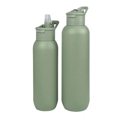 環境に優しい 580ml ポータブル スポーツ ホットウォーター ボトル ダブル ウォール 掃除瓶 テルモスカップ