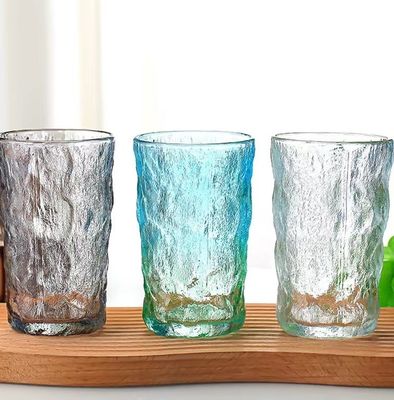 LID 透明 透明 缶ガラス 350ml クリエイティブ ポータブル 漏れ防止 色 皮紋