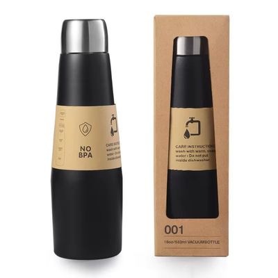 ステンレス真空水瓶 スポーツ用で最適 ステンレス鋼304 18オンス コラボトル