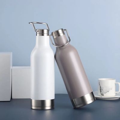 500ml ステンレス スポーツ用水瓶 双壁隔熱熱カップ