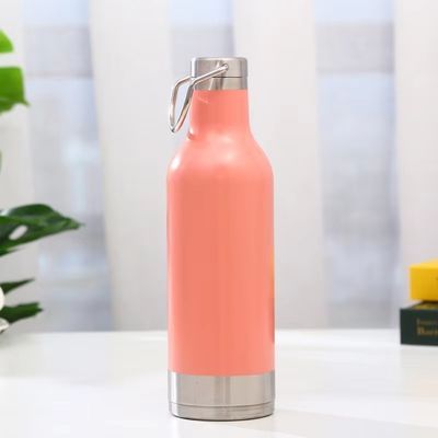 500ml ステンレス スポーツ用水瓶 双壁隔熱熱カップ