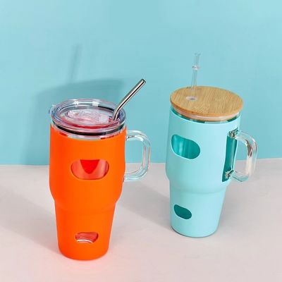 スタイルの40オンス トンブラー ハンドルカスタムロゴと直接飲水流の方法
