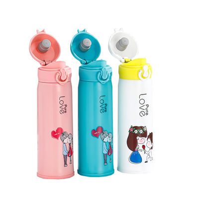 500ml 大容量 ガラス 水瓶 ポータブル ストレート ドリンク カップ ギフト ボンディング
