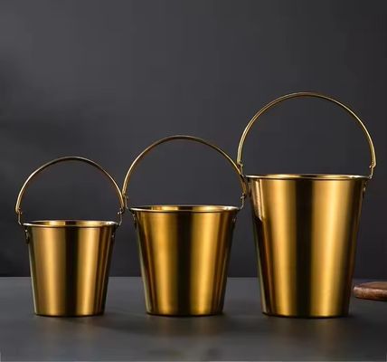 アメリカンスタイルのステンレス鋼のアイスバケツ ワインとビールのパーティー飲料冷蔵庫