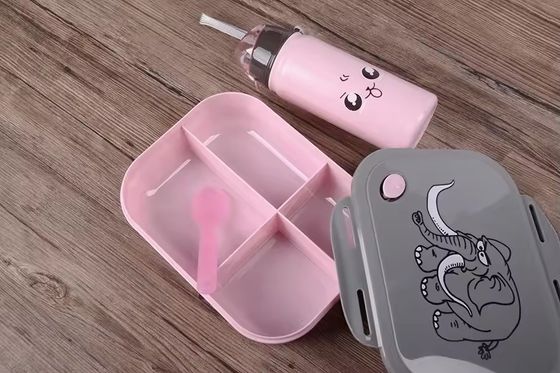 1000ml 400ml 再利用可能なポータブル プラスチックコンパクト マイクロウェーブ用 ベント ランチボックス 子供用 学校用 ランチボックス
