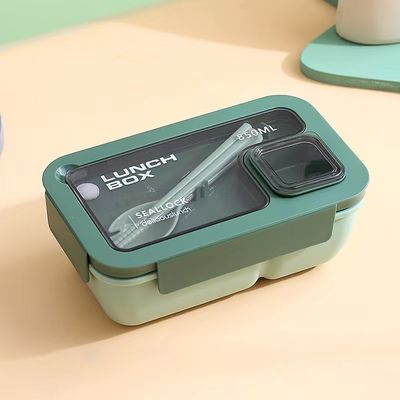 学校のスタイルで適用されるすべての人のための再利用可能なポータブルプラスチックベントランチボックス