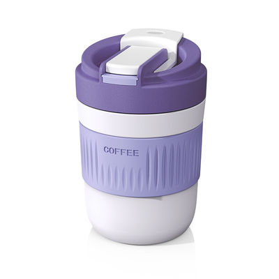 400ml/550ml 容量 ポータブル 多機能ガラス用 ステキなガラスコーヒーカップ
