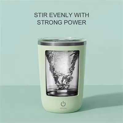 自動混合と混ぜ合わせの350mlステンレス鋼電磁コーヒーカップ
