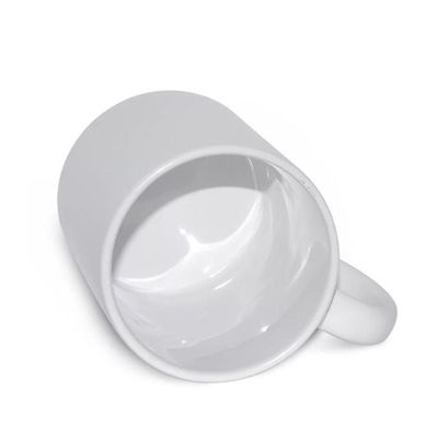 オーダーメイド デザインセラミック 11オンス ホワイトコーヒーカップ