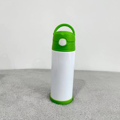 12オンス 350ml ステンレス鋼 隔熱 白い子供 洗浄水瓶 すべての年齢のための理想的な
