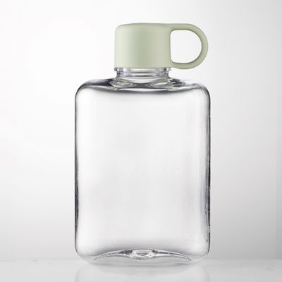 TOUR オカシオン 流出防止設計のポータブル 透明な透明なプラスチック水瓶
