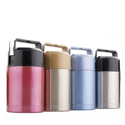 500ml 容量 ステンレス スチール 真空 断熱 食品 暖房 容器 熱熱 設計