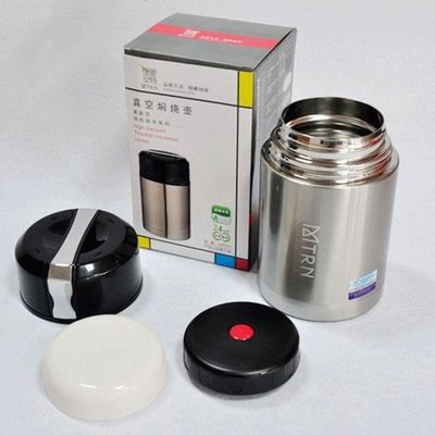 500ml 容量 ステンレス スチール 真空 断熱 食品 暖房 容器 熱熱 設計