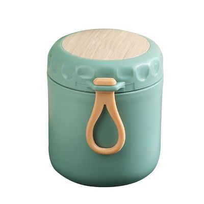 ポータブル 400ml 304 食品グレードのステンレス鋼断熱スープカップ