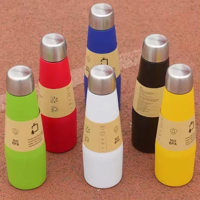 色とりどりの18オンスコラボトル 真空瓶 スポーツ用サーモス 耐久性 304ステンレス