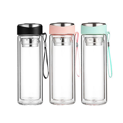 メーカー オーダーメイド ロゴ 贅沢なデザインスタイルのための320ml 双壁ガラスボトル