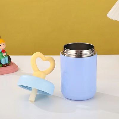 モダンデザイン 316 ステンレス鋼 掃除機 コーヒーカップ ハートハンドル 420ml