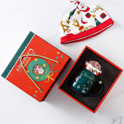 大容量 セラミック クリスマスカップ 家庭用 ギフト オーダーメイド ロゴ 受け入れられる