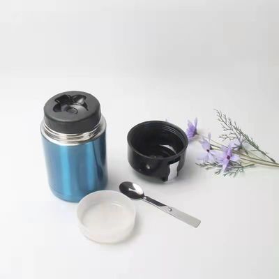 生産 掃除瓶 オーダーメイド ロゴ 持続的な昼食のための二重壁食品ボトル 500ML