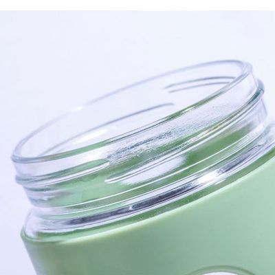 オフィス 500ml オーダーメイド ロゴ ガラス 水瓶 プラスチック 袖 直接供給