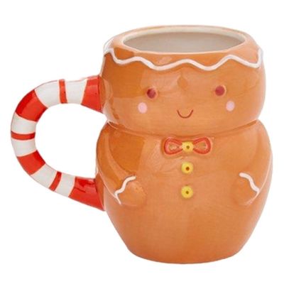 クリスマス・デイ ホリデー カスタム 300ml おかしなジンジャーケーキマン マジック・クッキー・ハンドリング・カップ