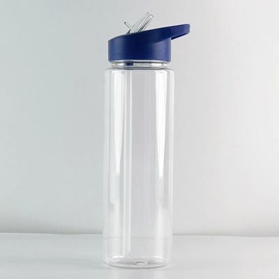 500ml クリアなBPAフリー ポータブル プロテインシェイカー カスタムロゴとフリップストロー