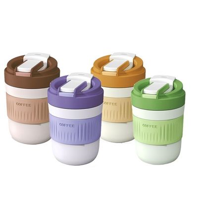 400ML/550ML ハイヘビーベース クリアグラスカップ ストロー クリエイティブとユニークなデザイン