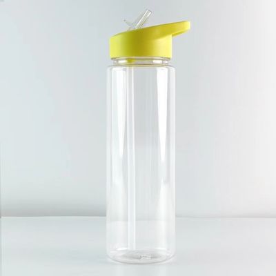 25オンス トライタン プラスチック カップ 環境に優しい 持ち運び可能な 色彩豊かな BPA のない 透明な スポーツ シャイカーのボトル